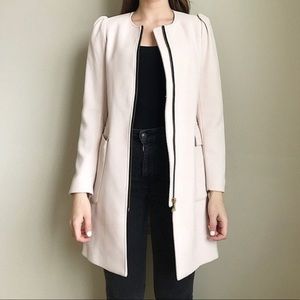 H&M Powder Pink Short Coat